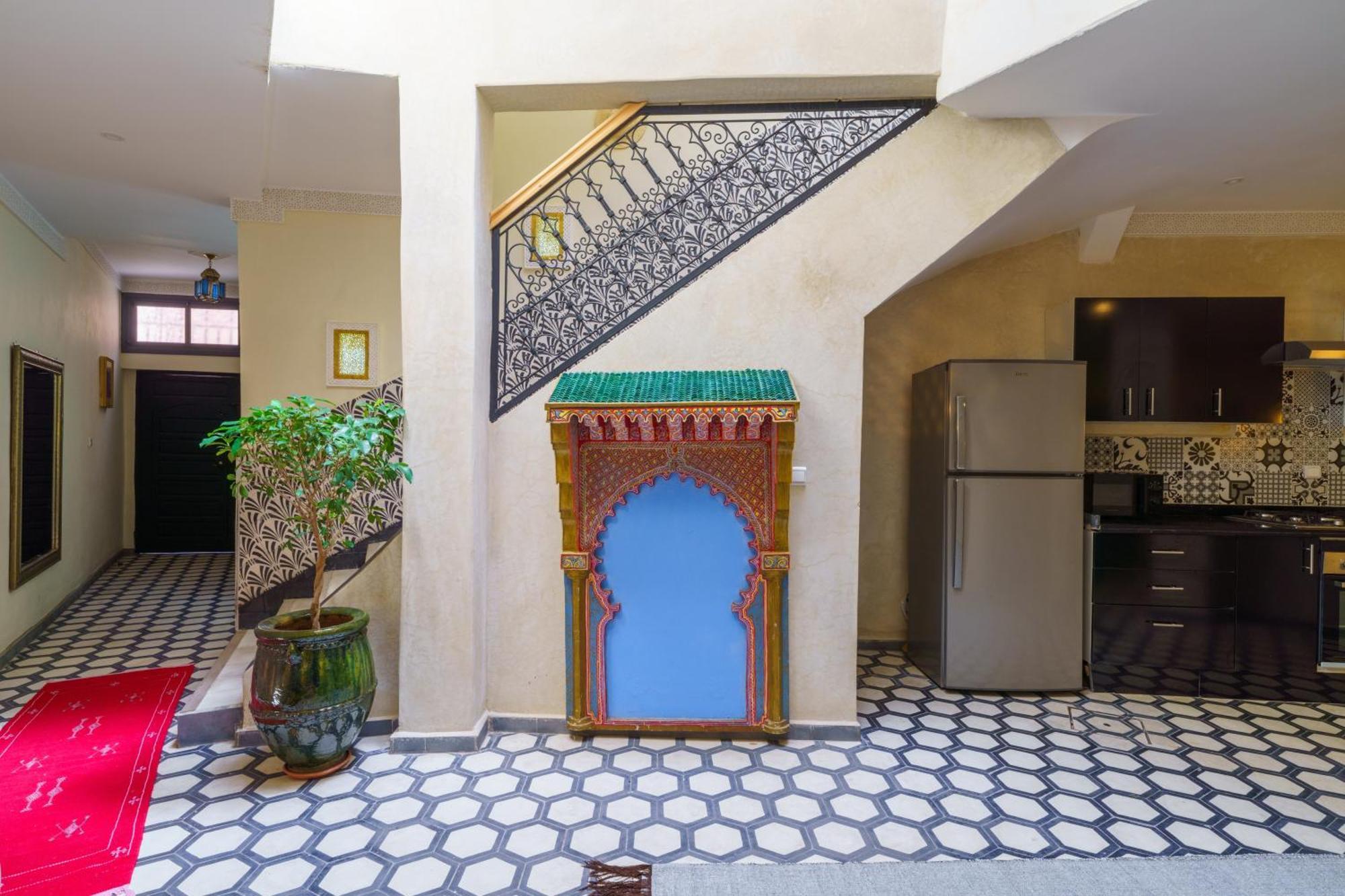 Riad 4 Chambres - Piscine & Petit Dejeuner Gratuit - Wifi Fibre Optique Marakéš Exteriér fotografie
